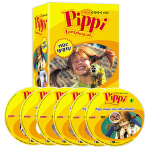 [40% 세일 + 바바파파 DVD 10종 증정]  New 말괄량이 삐삐 Pippi Longstocking 6종세트 / 우리들의 말괄량이 삐삐가 새롭게 돌아왔다!