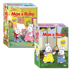 [선착순 증정 : 까이유 디스커버리 21종] [DVD] 뉴 맥스 앤 루비 Max and Ruby 3+4집 14종세트 
