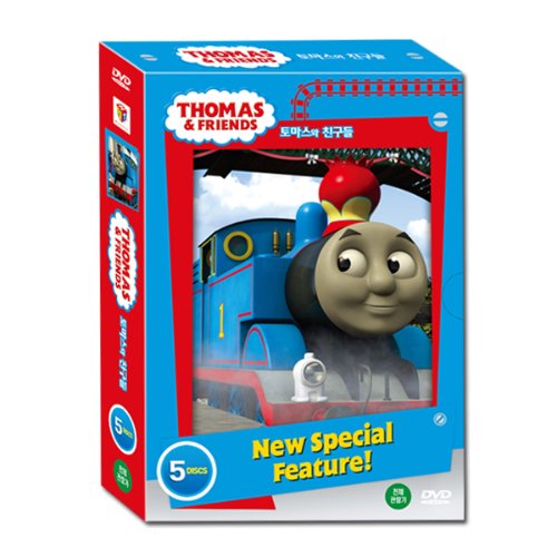 [선착순 증정 : 까이유 디스커버리 21종][DVD] 토마스와 친구들 Thomas &amp; friends 5종세트