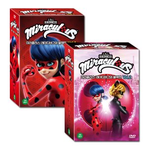 [40% 세일 + 바바파파 DVD 10종 증정] 레이디버그 Ladybug 1+2집 20종세트 / 비밀을 간직한 새로운 영웅 시리즈